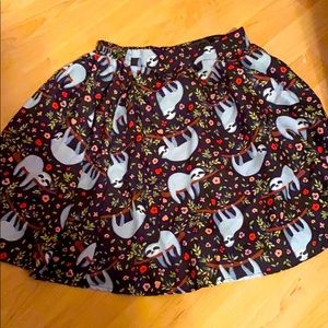 Sloth skirt